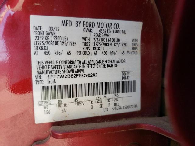 1FT7W2B62FEC98282 Ford F250 Super Duty