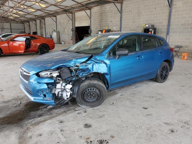VIN: 4S3GTAA65J3706279 Auction: COPART Lot: 51731513 Location: GA - CARTERSVILLE 4S3GTAA65J3706279 SUBARU IMPREZA 2018 BLUE Photo 1