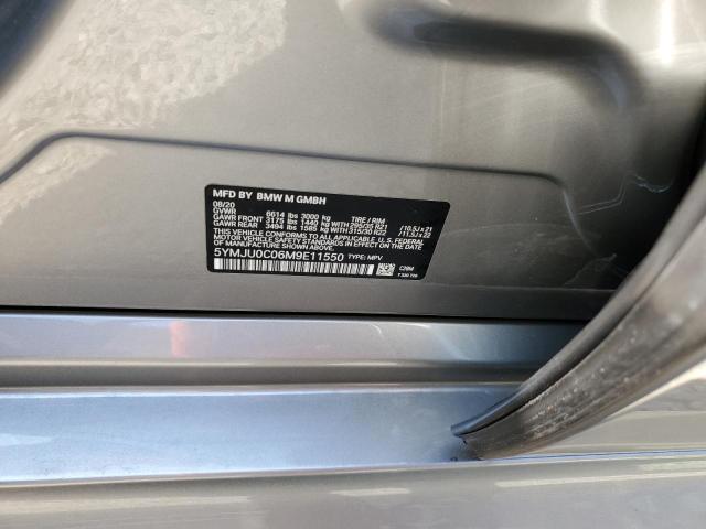 2021 BMW X5 M 5YMJU0C06M9E11550
