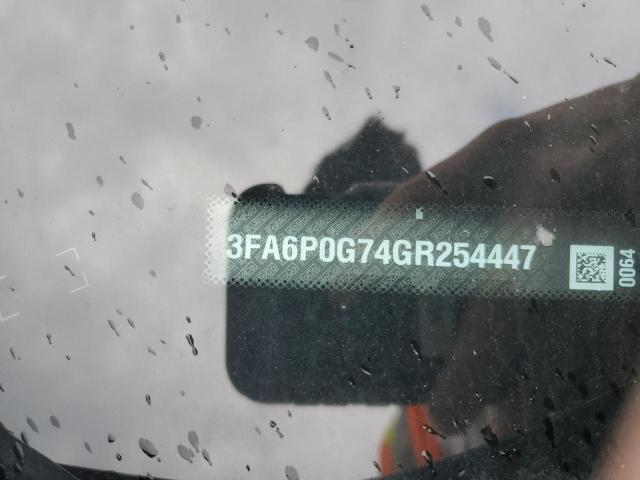 3FA6P0G74GR254447 Ford FUSION S
