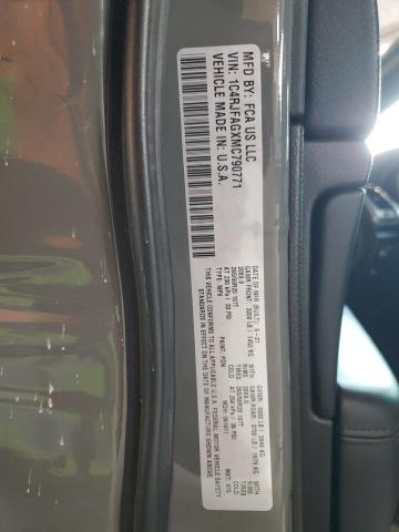 1C4RJFAGXMC790771 Jeep Grand Cherokee Laredo