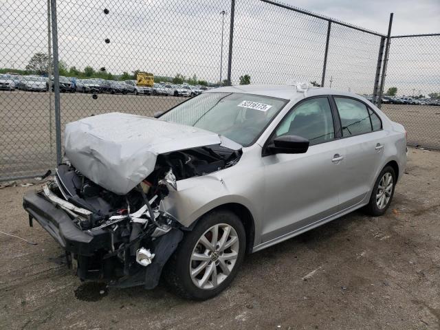 Lot #2524024851 2015 VOLKSWAGEN JETTA BASE salvage car