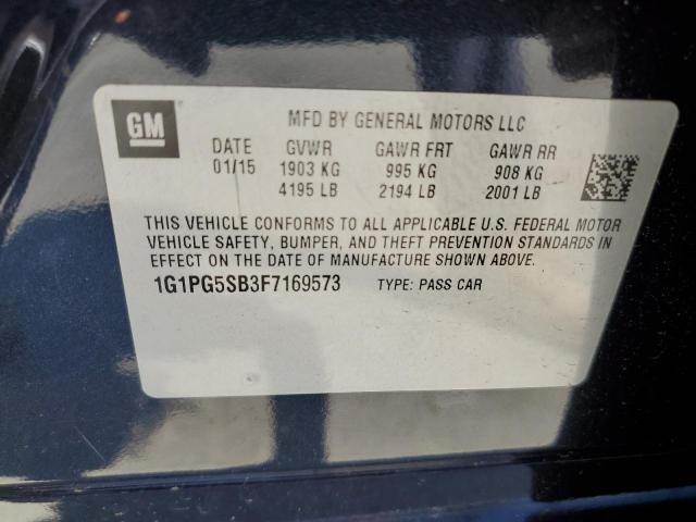 2015 CHEVROLET CRUZE LTZ - 1G1PG5SB3F7169573
