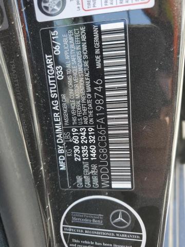 WDDUG8CB6FA198746 Mercedes-Benz S 550