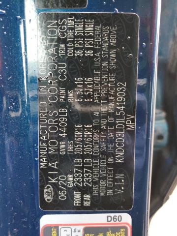 KNDCD3LD1L5419032 Kia Niro EX 10