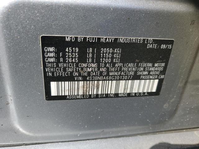 4S3BNBA68G3013077 Subaru Legacy 2.5i