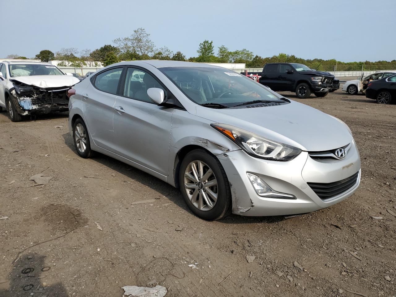 KMHDH4AEXEU120265 2014 Hyundai Elantra Se