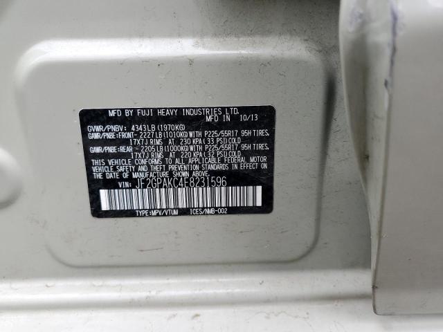 JF2GPAKC4E8231596 Subaru Xv Crosstrek 2.0 Limited