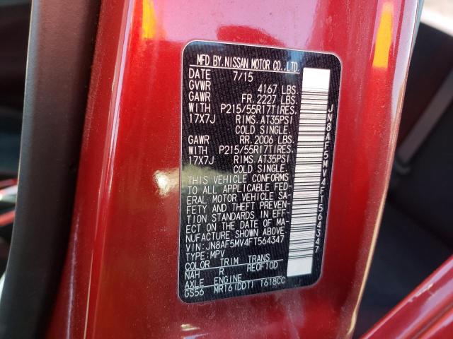 2015 NISSAN JUKE S - JN8AF5MV4FT564347
