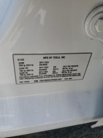 7SAYGDEEXPA061491 Tesla Model Y