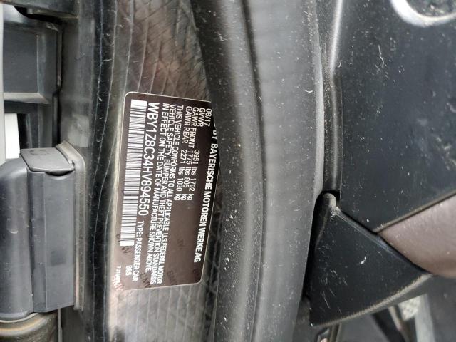 2017 BMW I3 REX - WBY1Z8C34HV894550