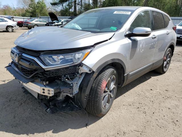 Salvage cars for sale from Copart Lyman, ME: 2020 Honda CR-V EX