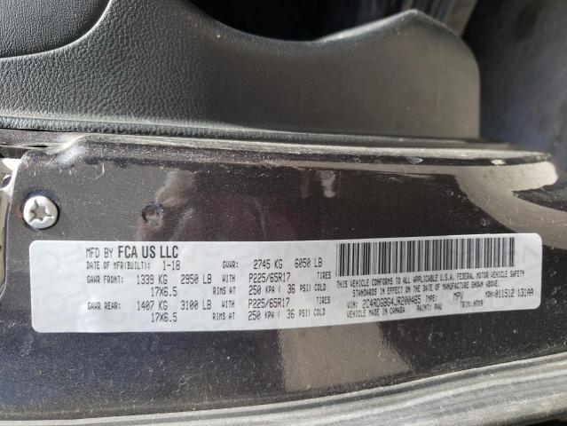 2C4RDGBG4JR200465 Dodge Grand Caravan Se