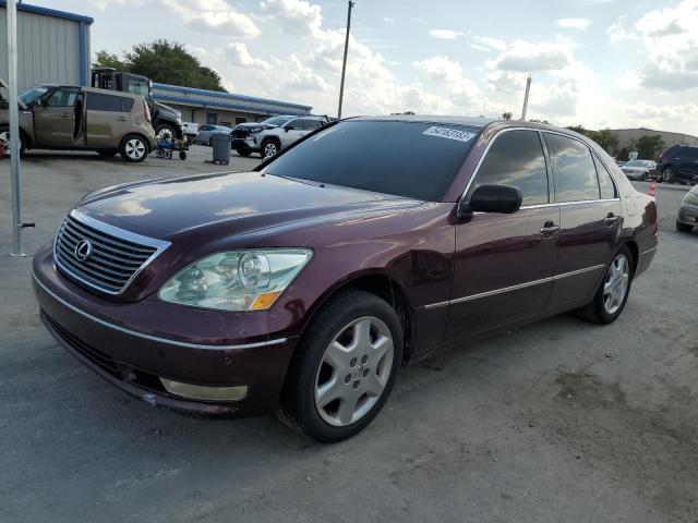 Salvage cars for sale from Copart Orlando, FL: 2004 Lexus LS 430