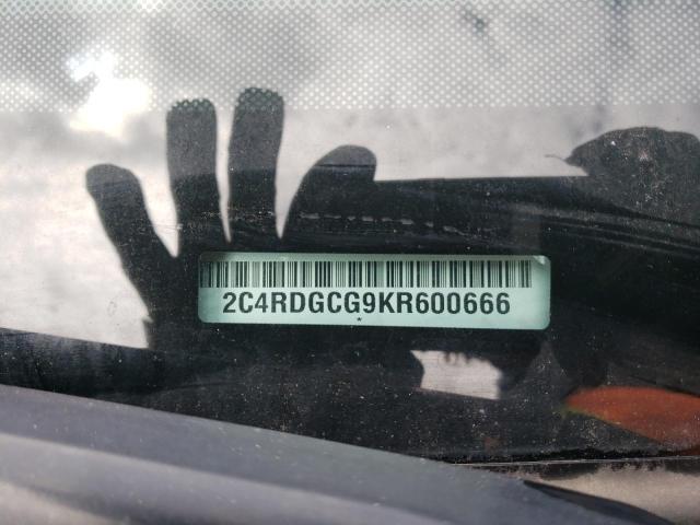 2C4RDGCG9KR600666 Dodge Grand Caravan Sxt