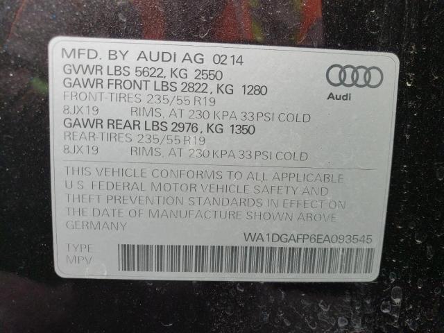 VIN WA1DGAFP6EA093545 2014 Audi Q5, Premium Plus no.12