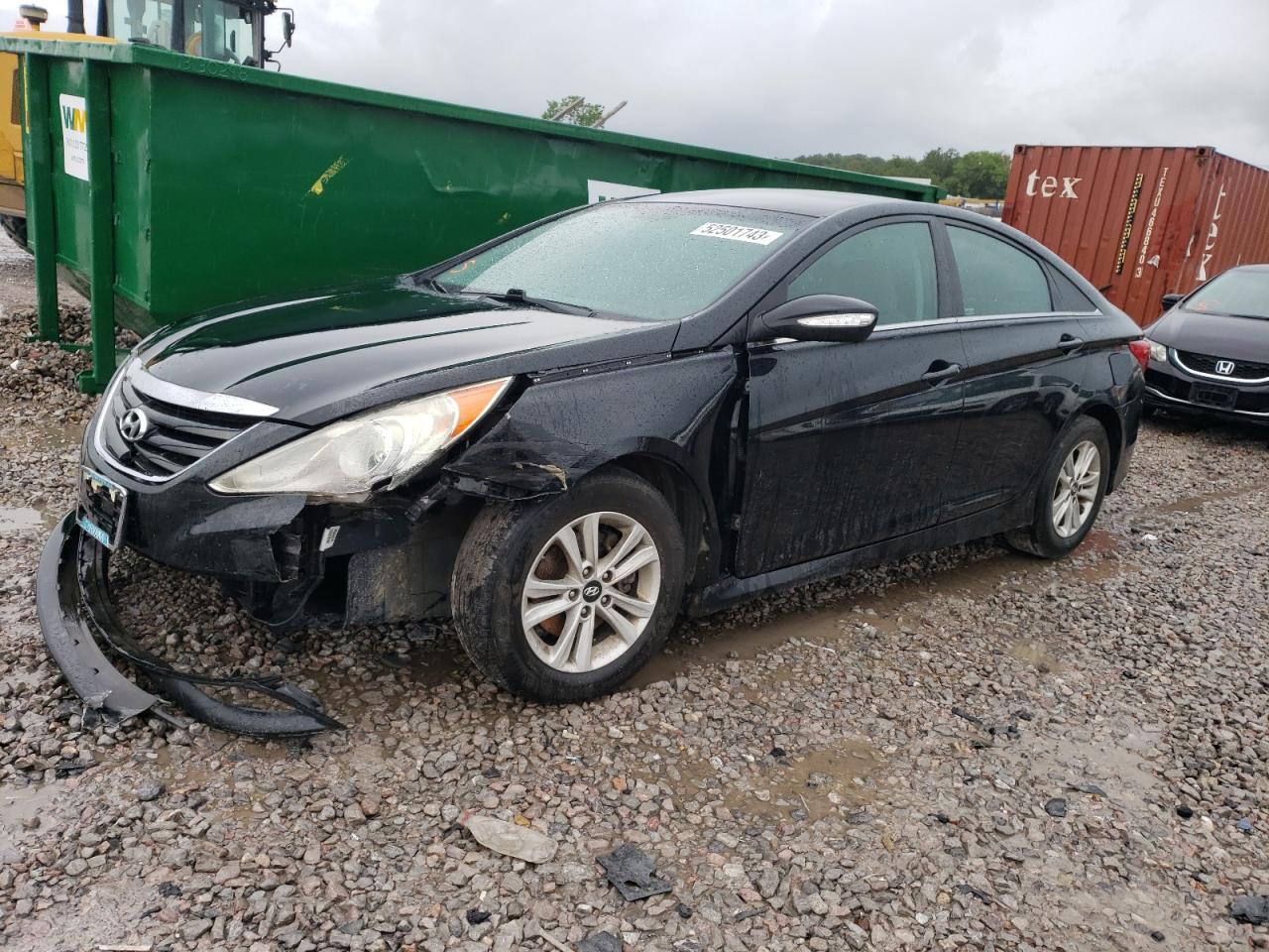 2014 Hyundai Sonata Gls vin: 5NPEB4AC3EH912521