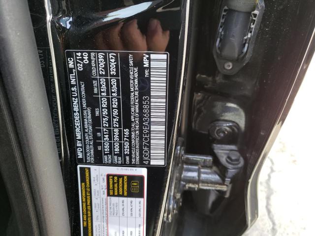 4JGDF7CE9EA368853 Mercedes-Benz Gl 450 4matic