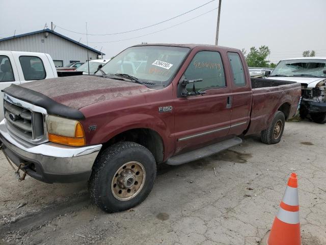 Salvage cars for sale from Copart Pekin, IL: 2000 Ford F250 Super Duty