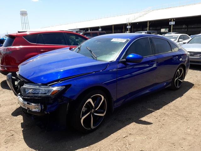Honda salvage cars for sale: 2018 Honda Accord Sport