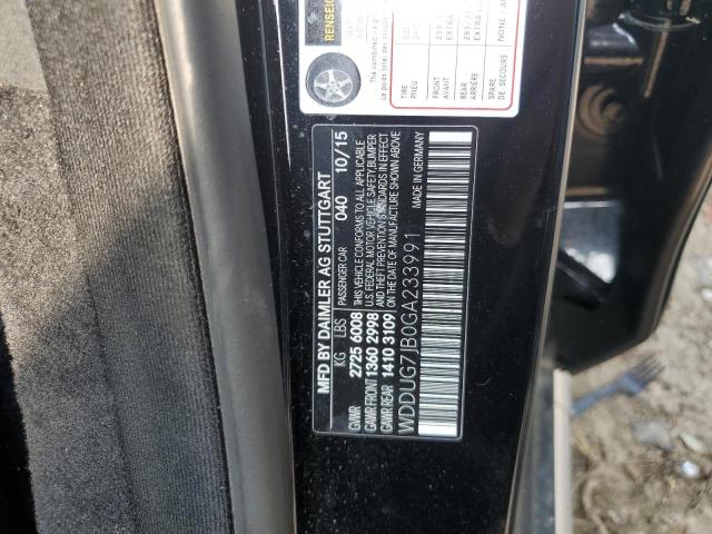 2016 MERCEDES-BENZ S 63 AMG - WDDUG7JB0GA233991