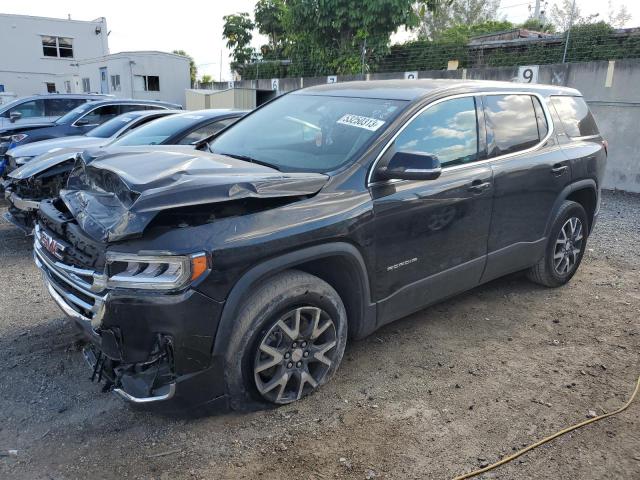 Lot #2442764058 2021 GMC ACADIA SLE salvage car