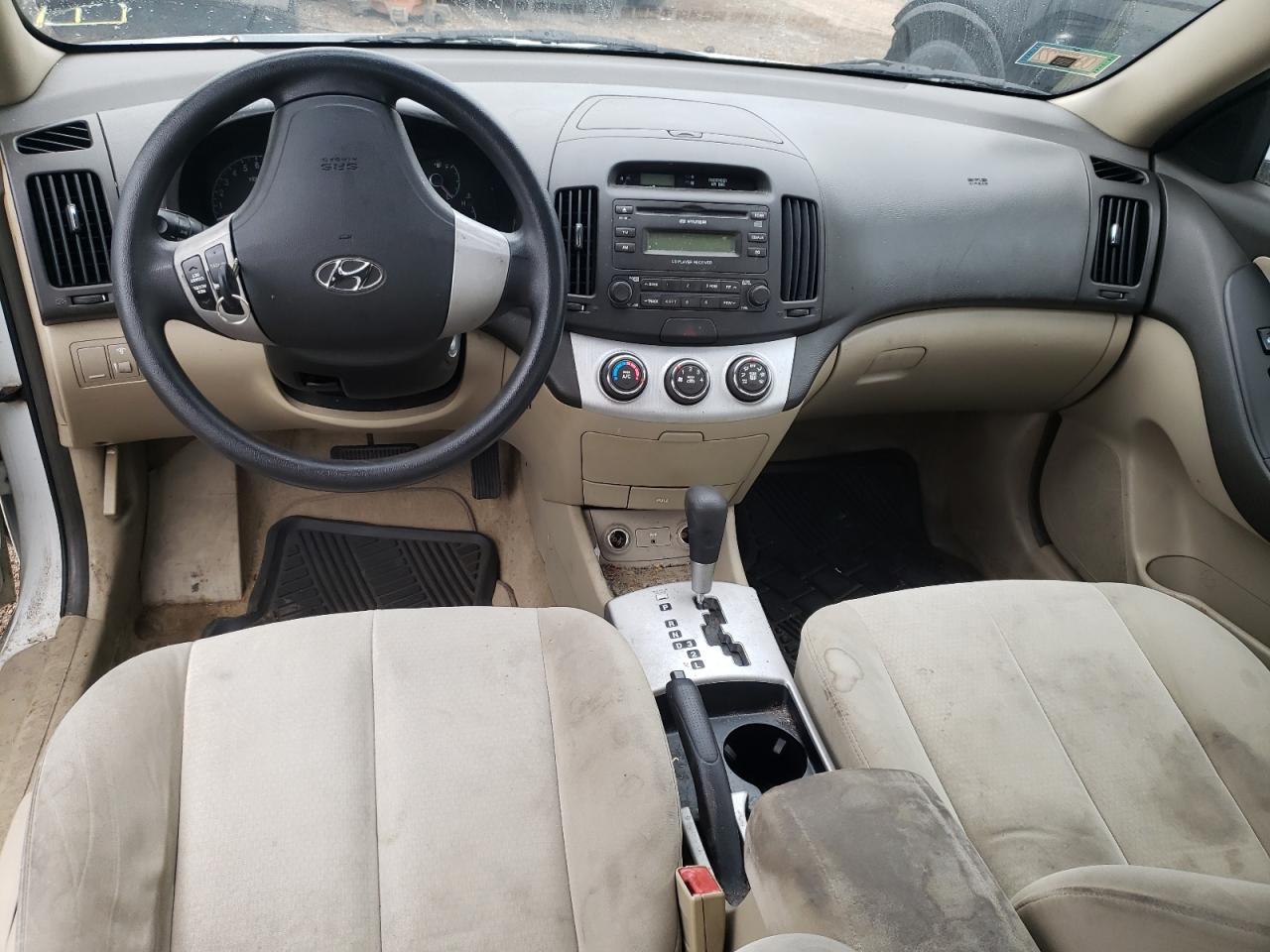 KMHDU46D47U053693 2007 Hyundai Elantra Gls