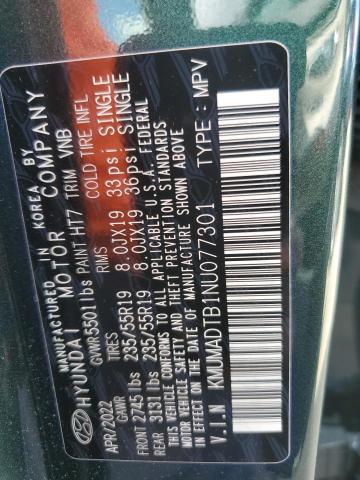 2022 GENESIS GV70 BASE - KMUMADTB1NU077301