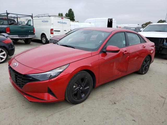 Hyundai Elantra salvage cars for sale: 2021 Hyundai Elantra SEL
