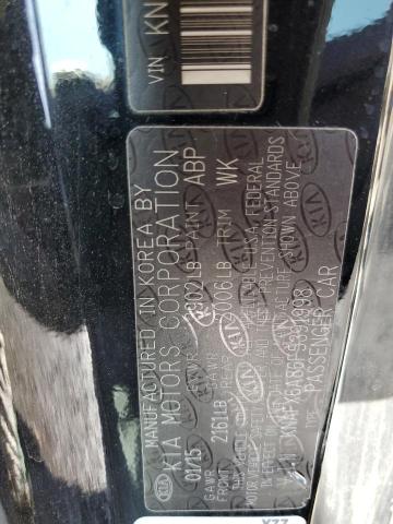KNAFX6A86F5391998 KIA FORTE EX