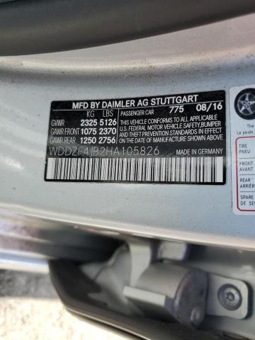 WDDZF4JB2HA105826 Mercedes-Benz E 300