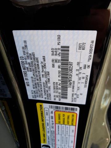 1FA6P8TH3F5302597 Ford MUSTANG