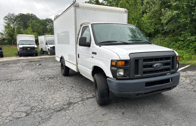 Salvage cars for sale from Copart Austell, GA: 2014 Ford Econoline E350 Super Duty Cutaway Van