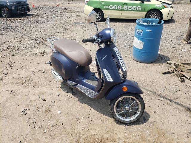 Salvage cars for sale from Copart Chalfont, PA: 2020 Vespa Primavera