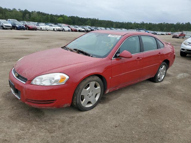Salvage cars for sale from Copart Harleyville, SC: 2008 Chevrolet Impala LT
