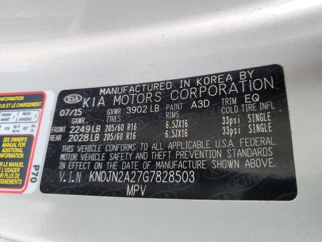 KNDJN2A27G7828503 KIA Soul