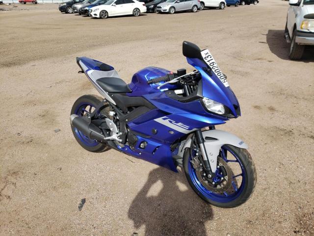 Salvage cars for sale from Copart Colorado Springs, CO: 2020 Yamaha YZFR3