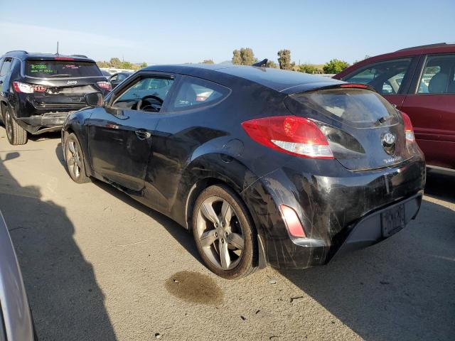 VIN: KMHTC6AD3CU064597 Auction: COPART Lot: 53811033 Location: CA - MARTINEZ KMHTC6AD3CU064597 HYUNDAI VELOSTER 2012 BLACK Photo 2