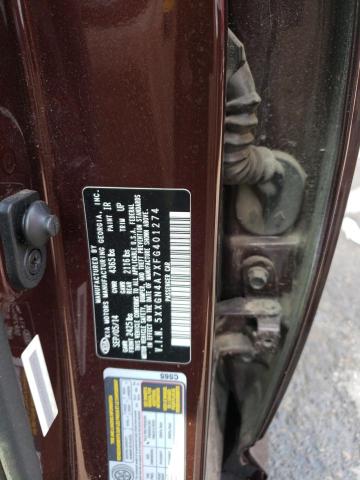 5XXGN4A7XFG401274 KIA OPTIMA EX