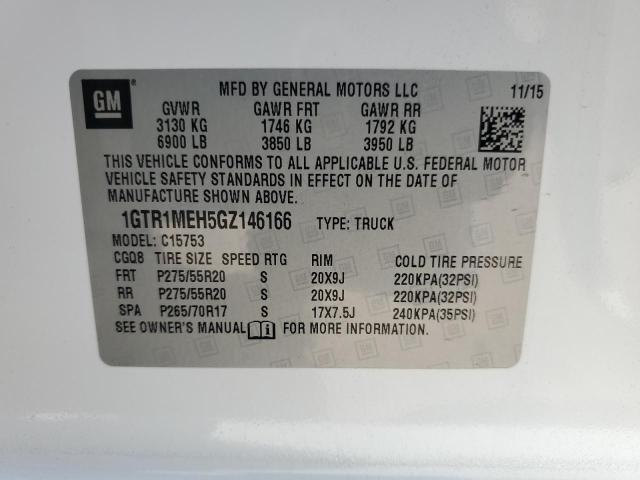 1GTR1MEH5GZ146166 GMC Sierra C1500 Sle