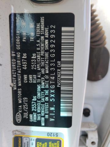 5XXGT4L33LG392932 KIA Optima Lx