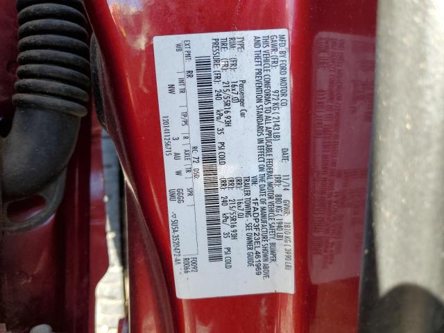 1FADP3F23EL461969 Ford FOCUS SE