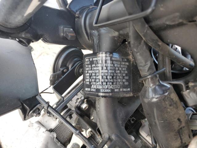2015 KAWASAKI EX300 A - JKAEX8A10FDA22313