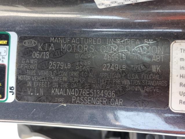 KNALN4D76E5134936 KIA Cadenza Premium