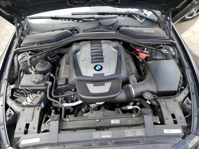 VIN: WBAEB53599CX58223 Auction: COPART Lot: 52223263 Location: CA - HAYWARD WBAEB53599CX58223 BMW 6 SERIES 2009 BLACK Photo 11