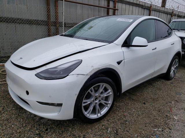 Tesla salvage cars for sale: 2021 Tesla Model Y