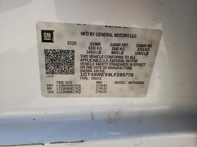 1GT49WEY4LF285778 GMC Sierra K3500 Denali