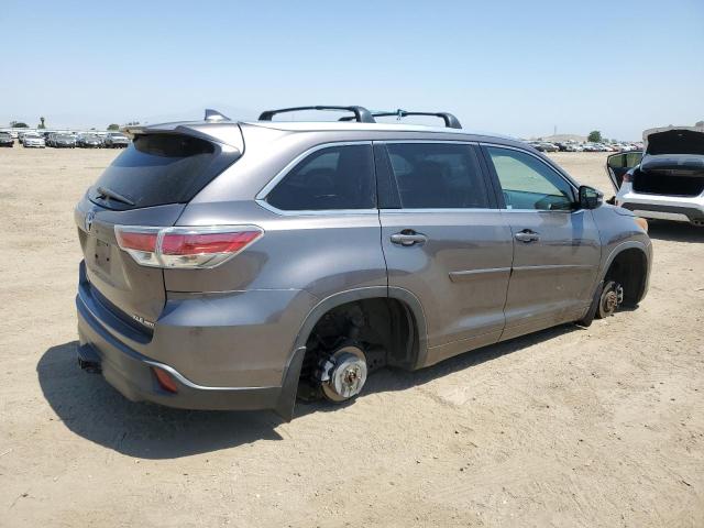 VIN 5TDJKRFHXES044415 2014 Toyota Highlander, Xle no.3