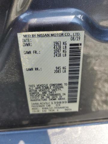 1N4BL4CV3LC139899 Nissan ALTIMA SR