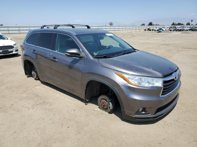 VIN 5TDJKRFHXES044415 2014 Toyota Highlander, Xle no.4